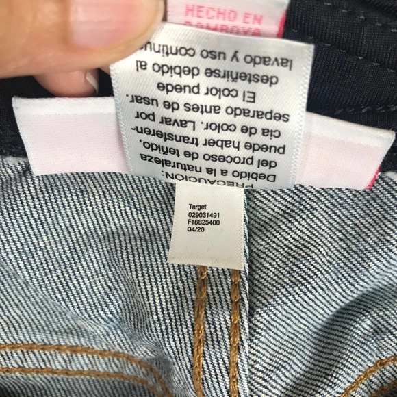 Isabel Maternity Shorts Women 12 Denim Midi Crossover Panel Comfort Support‎ - Picture 4 of 9